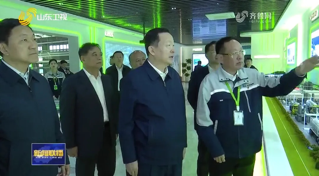 山東省省長(cháng)周乃翔視察奧揚綠能，調研新質(zhì)生產(chǎn)力發(fā)展工作